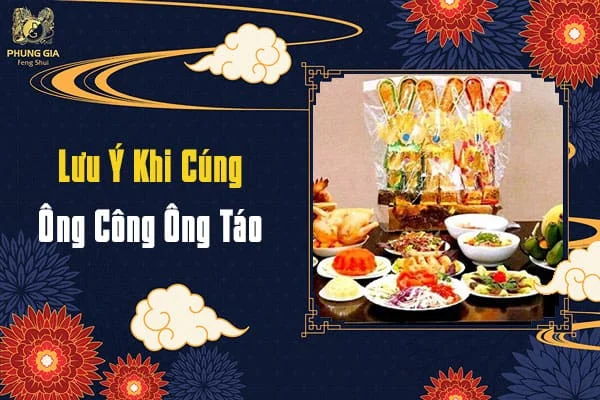 Lưu Ý Khi Cúng Ông Công Ông Táo