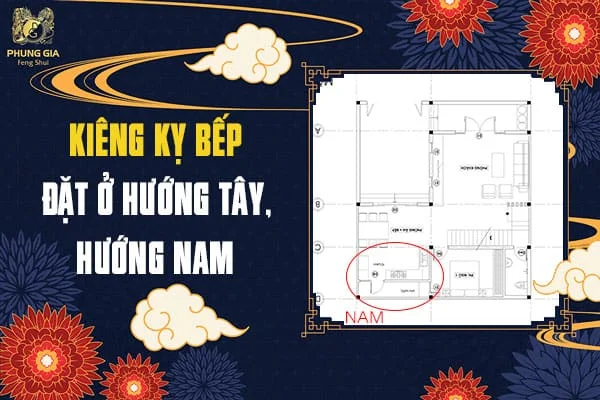 Kiêng Kỵ Bếp Đặt Ở Hướng Tây, Hướng Nam