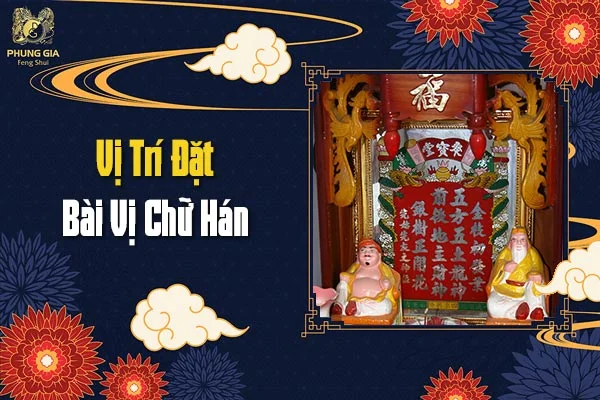 Vị Trí Đặt Bài Vị Chữ Hán