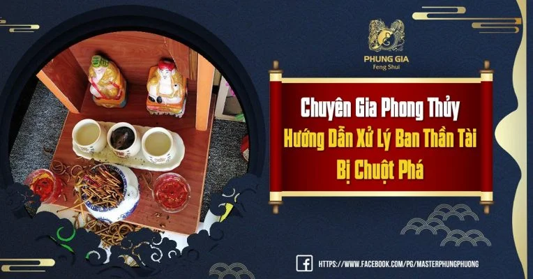 Chuyên Gia Phong Thủy Hướng Dẫn Xử Lý Ban Thần Tài Bị Chuột Phá