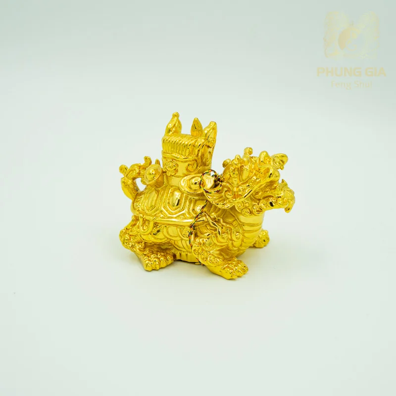 Long Quy Thượng Quan Mạ Vàng 24K