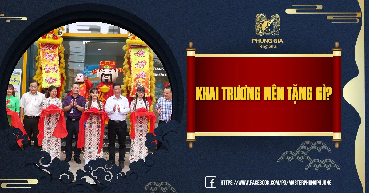 Khai Trương Nên Tặng Gì Mang Nhiều Ý Nhĩa May Mắn?