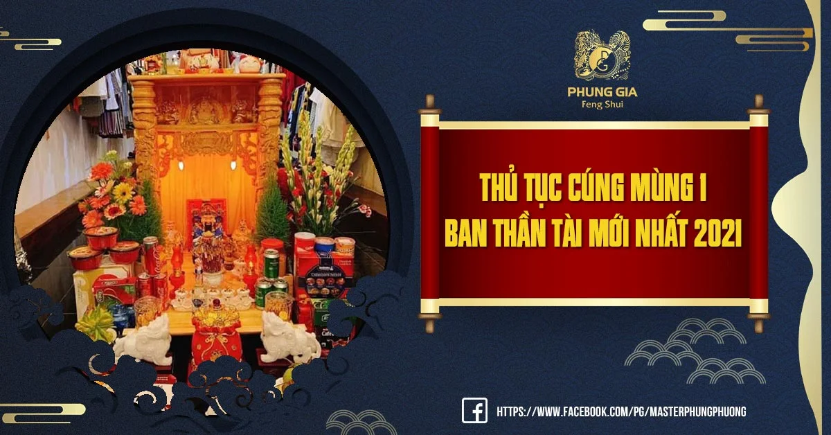 Thủ Tục Cúng Mùng 1 Ban Thần Tài Chuẩn Phong Thủy Cầu Tài Hiệu Quả