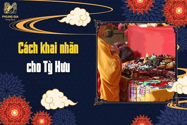 Cách khai nhãn cho Tỳ Hưu