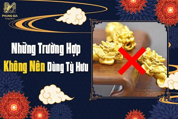 Những Trường Hợp Không Nên Dùng Tỳ Hưu