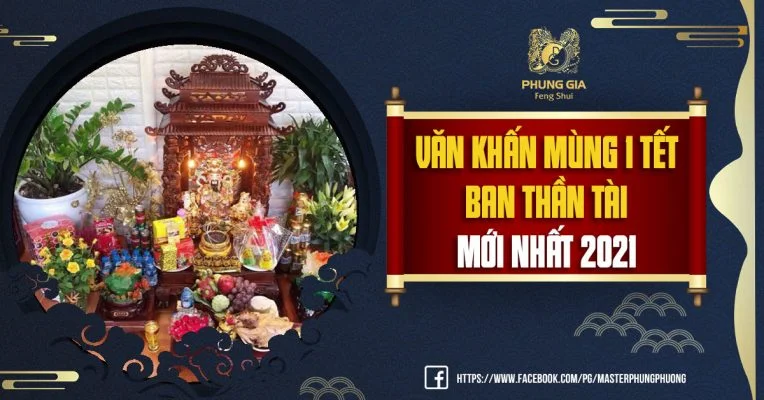 Văn Khấn Mùng 1 Tết Ban Thần Tài Mới Nhất 2021