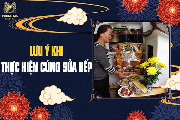 Lưu Ý Khi Thực Hiện Cúng Sửa Bếp