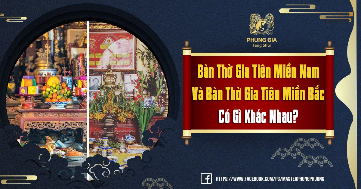 Bàn Thờ Gia Tiên Miền Nam Và Bàn Thờ Gia Tiên Miền Bắc Có Gì Khác Nhau?