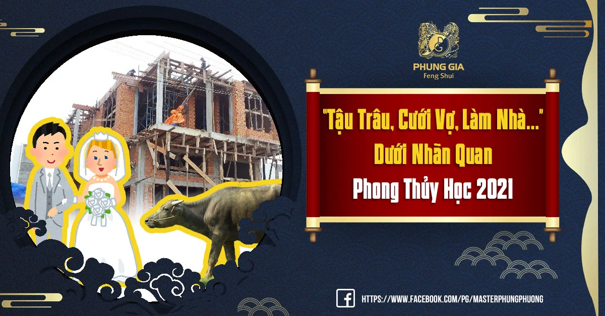 Tậu Trâu Cưới Vợ Làm Nhà Dưới Nhãn Quan Phong Thủy Học