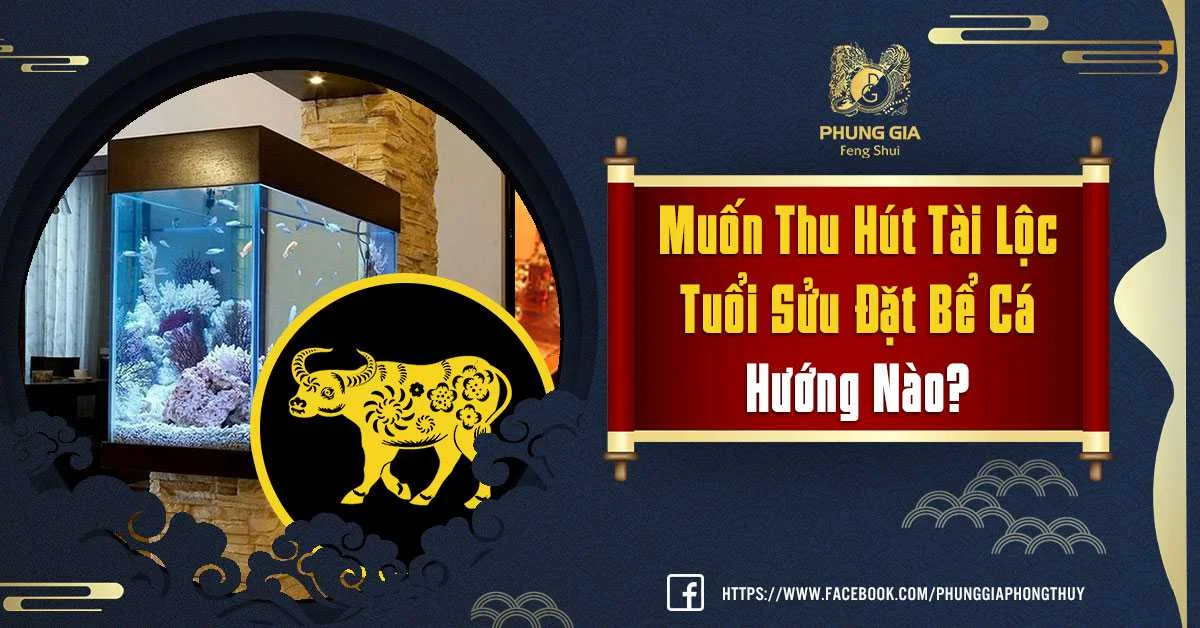 Tuổi Sửu Đặt Bể Cá Hướng Nào Để Phát Tài, Phát Lộc?