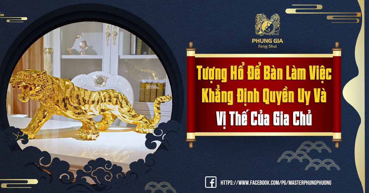 Tượng Hổ Để Bàn Làm Việc Khẳng Định Quyền Uy