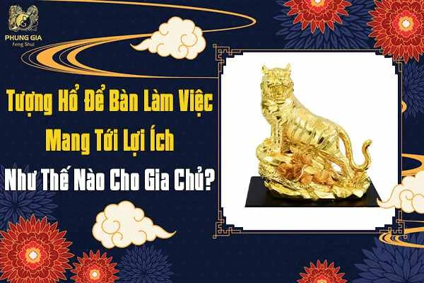 Tượng Hổ Để Bàn Làm Việc