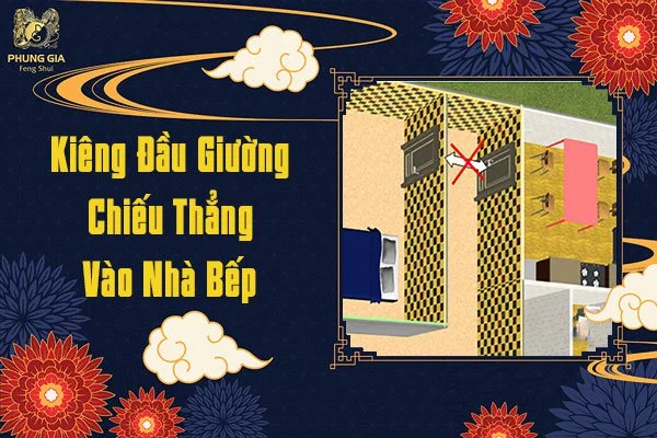 Kiêng Đầu Giường Chiếu Thẳng Nhà Bếp