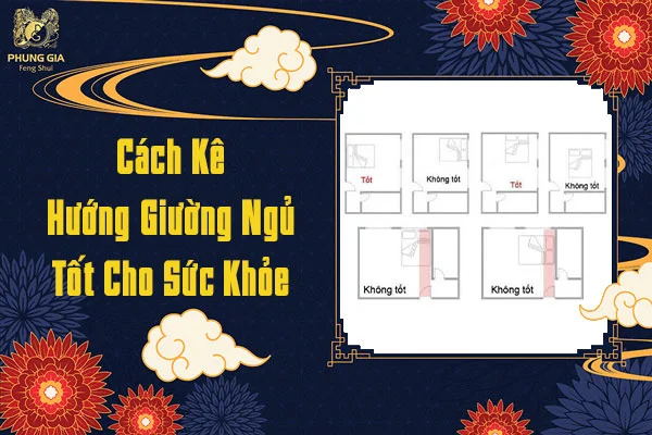 Cách Kê Hướng Giường Ngủ Tốt Cho Sức Khỏe