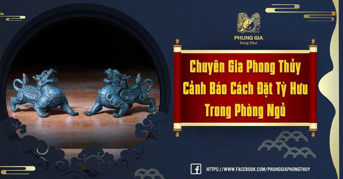 Nên Hay Không Cách Đặt Tỳ Hưu Trong Phòng Ngủ?