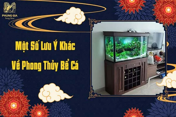 Một Số Lưu Ý Về Phong Thủy Bể Cá