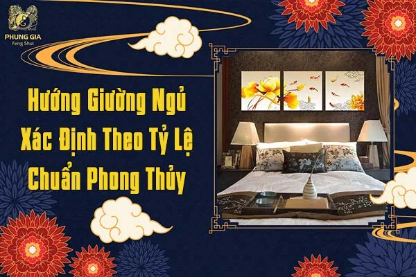 Hướng Giường Ngủ Theo Tỷ Lệ Chuẩn Phong Thủy