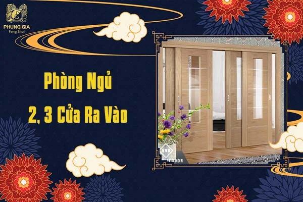 Phòng Ngủ 2,3 Cửa Ra Vào