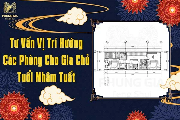 Tư Vấn Vị Trí Hướng Các Phòng Cho Gia Chủ Tuổi Nhâm Tuất