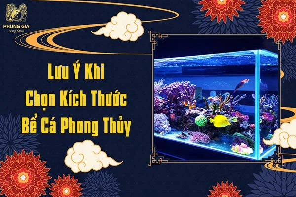 Lưu Ý Khi Chọn Kích Thước Bể Cá Phong Thủy