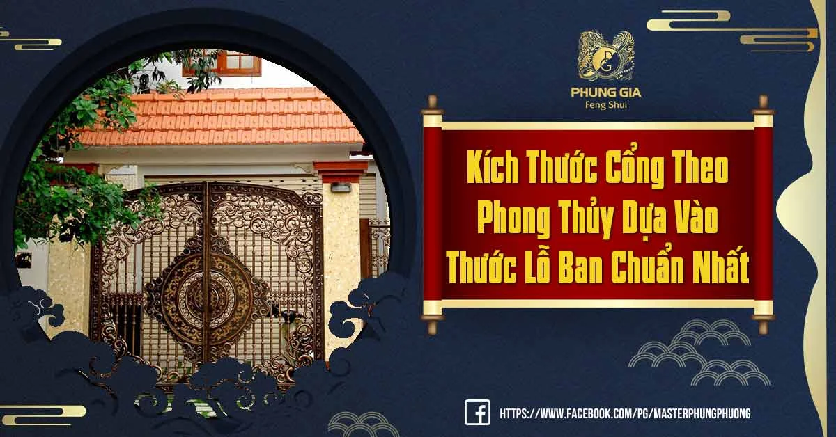 Tư Vấn Chọn Kích Thước Cổng Theo Phong Thủy