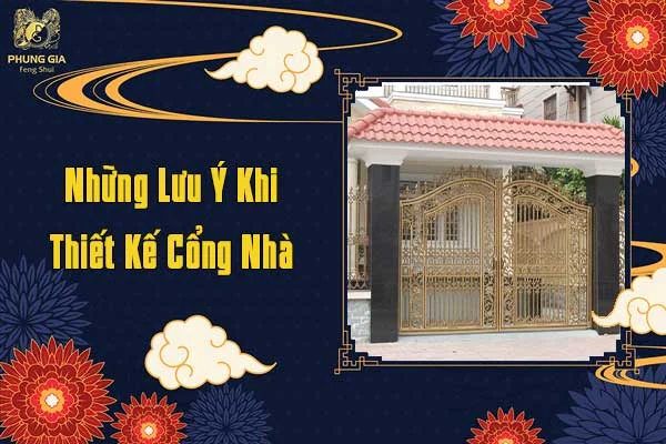 Những Lưu Ý Khi Thiết kế Cổng Nhà