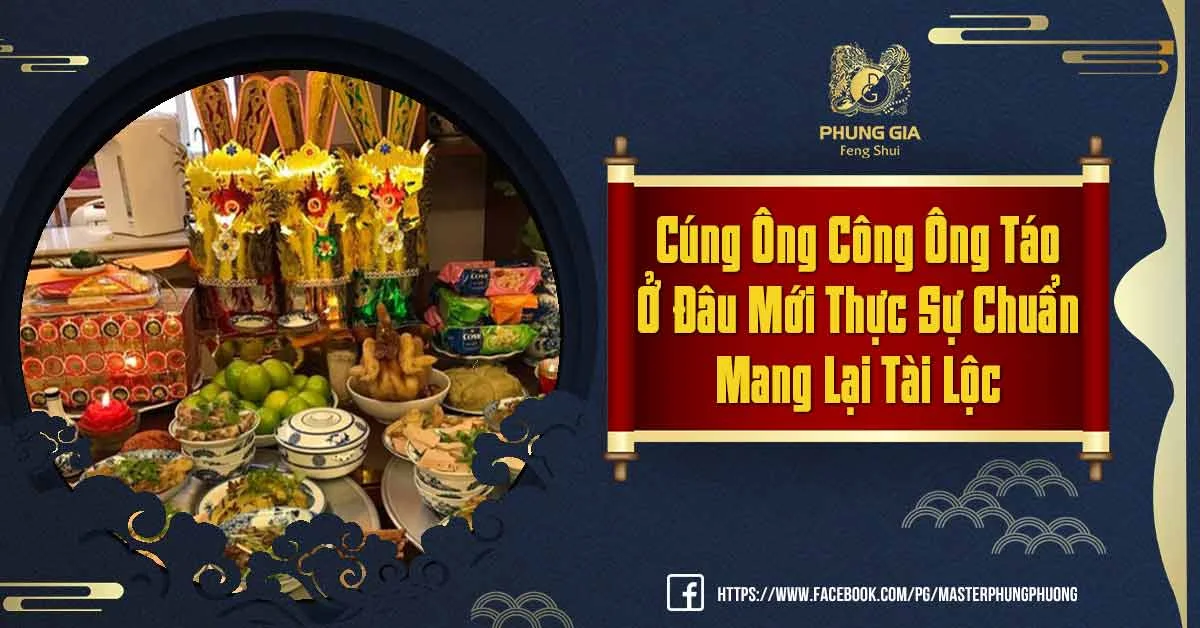 Giải Đáp Nên Cúng Ông Công Ông Táo Ở Đâu Mới Đúng