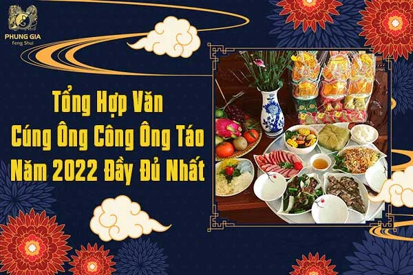 Tổng Hợp Văn Cúng Ông Công Ông Táo Năm 2022