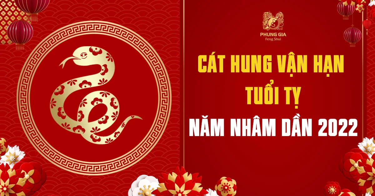 Cát Hung Vận Hạn Tuổi Tỵ - Năm Nhâm Dần 2022