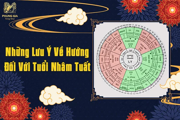 Những Lưu Ý Về Hướng Đối Với Tuổi Nhâm Tuất