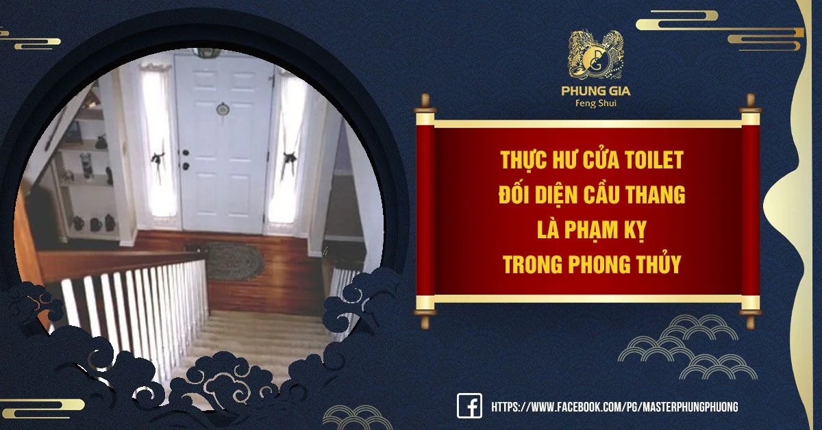 Cửa Toilet Đối Diện Cầu Thang Có Cách Hóa Giải Nào Không?