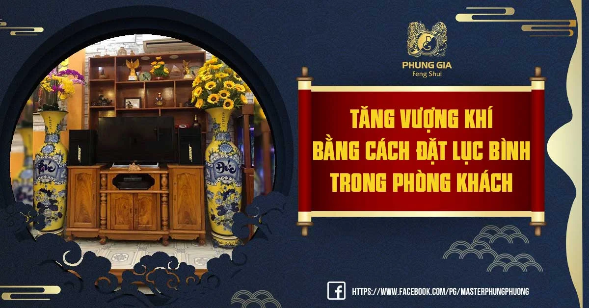 Tăng Vượng Khí Bằng Cách Đặt Lục Bình Trong Phòng Khách