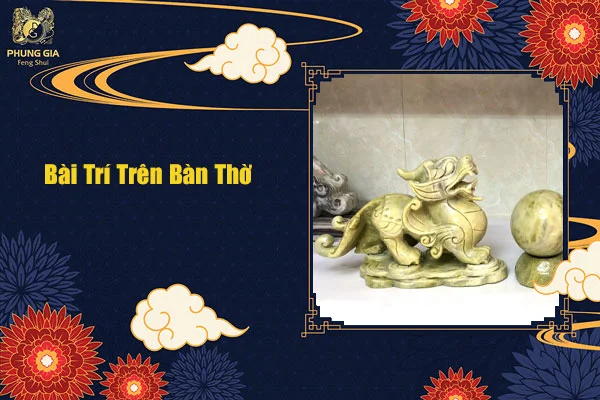 Bài Trí Trên Ban Thờ
