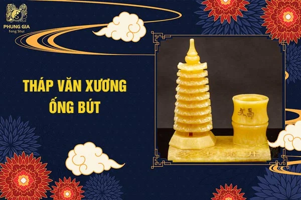Tháp Văn Xương Ống Bút
