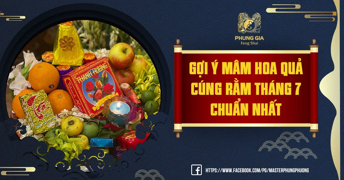 Khám Phá Ngay Mâm Hoa Quả Cúng Rằm Tháng 7