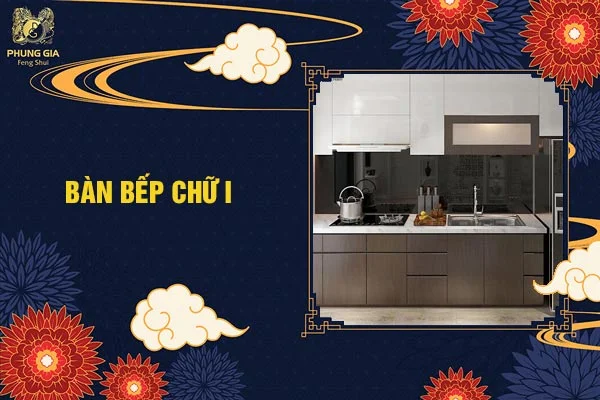 Bàn Bếp Chữ I
