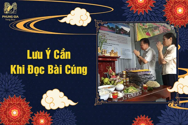 Lưu Ý Cần Đọc Bài Cúng