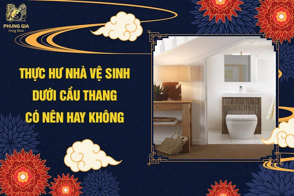 Thực hư nhà vệ sinh dưới cầu thang có nên hay không