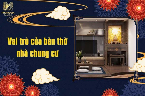 Vai trò của bàn thờ nhà chung cư