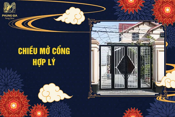 Chiều mở cổng hợp lý
